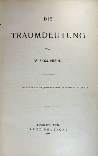 Freud A Jeho Teorie Snů